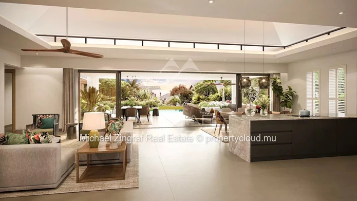 Villa Sur Golf Estate -4 chambres - Mont Choisy