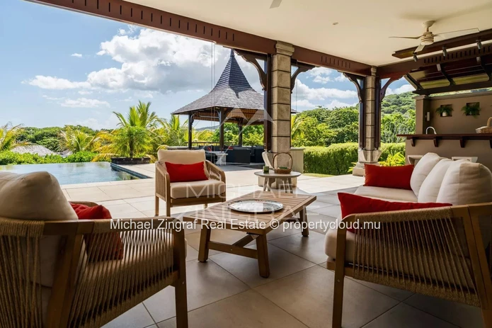 Île Maurice – Villa de plain-pied avec vue mer – Bel Ombre