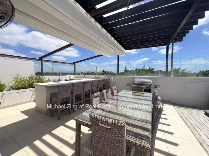 Penthouse - accessibilité plage privée - à Pereybere