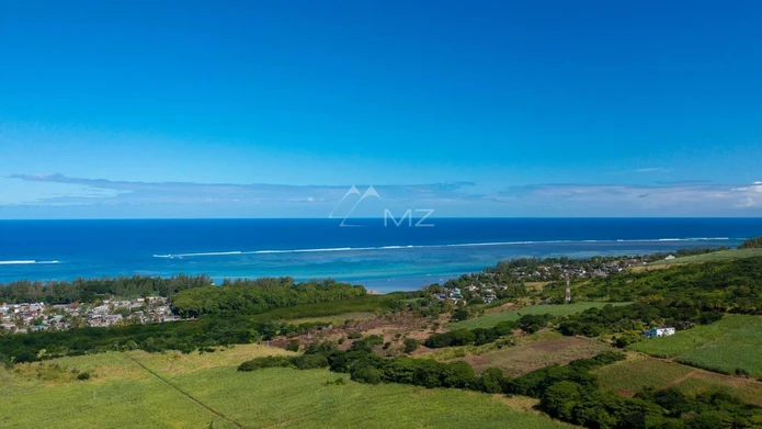 Ile Maurice - Terrain a bâtir, la plus prestigieuse vue de l'Ile - Bel Ombre
