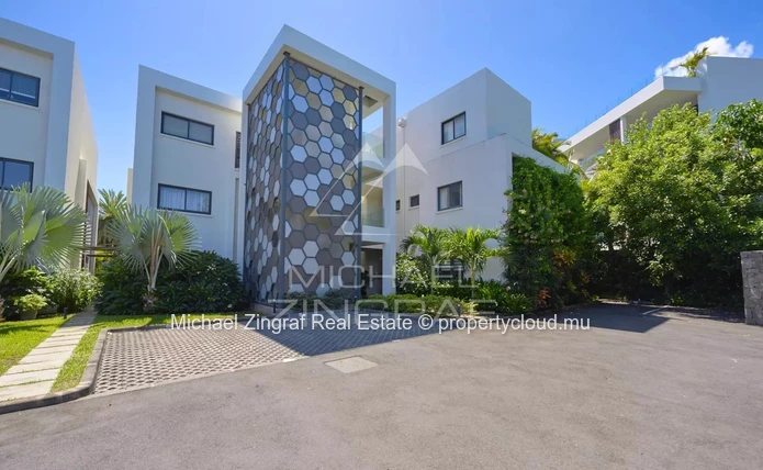 Appartement 3 chambres dans une résidence sécurisée à Pointe aux Canonniers