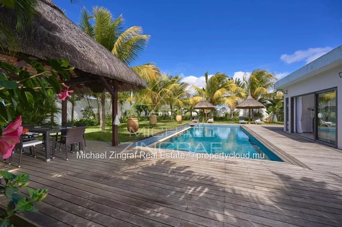 Villa dans résidence sécurisée à Grand Baie