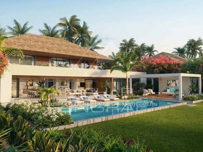 Ile Maurice - Villa 4 chambres sur golf - Mont Choisy