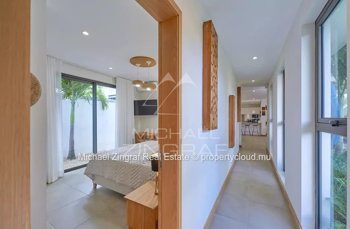 Villa de 4 chambres dans résidence sécurisée à Grand Baie