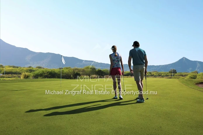 Ile Maurice - Villa sur golf - Riviere Noire