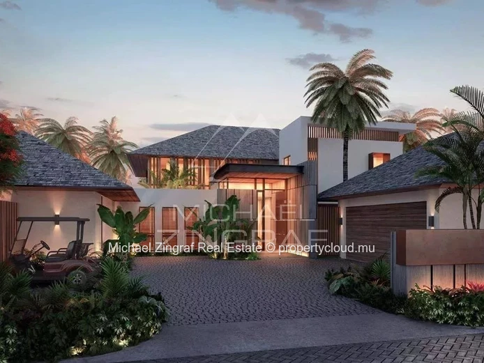 Ile Maurice - Villa 4 chambres sur golf - Mont Choisy
