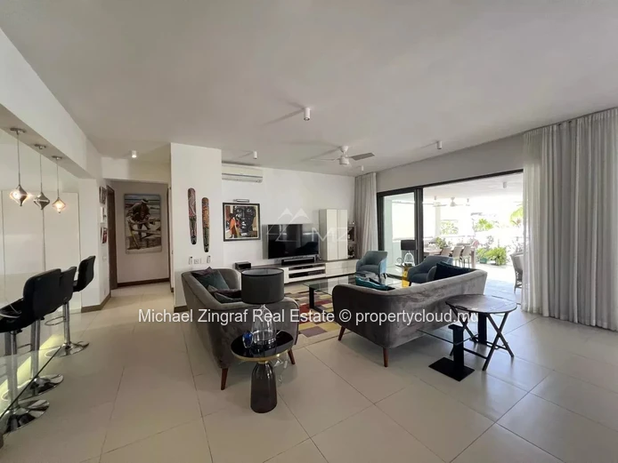 Penthouse - accessibilité plage privée - à Pereybere
