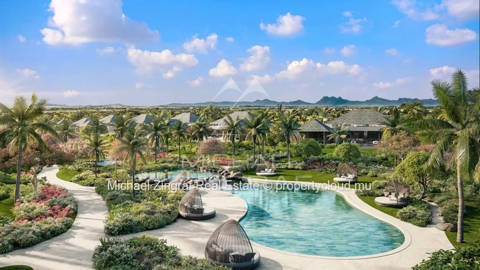 Villa Sur Golf Estate -4 chambres - Mont Choisy