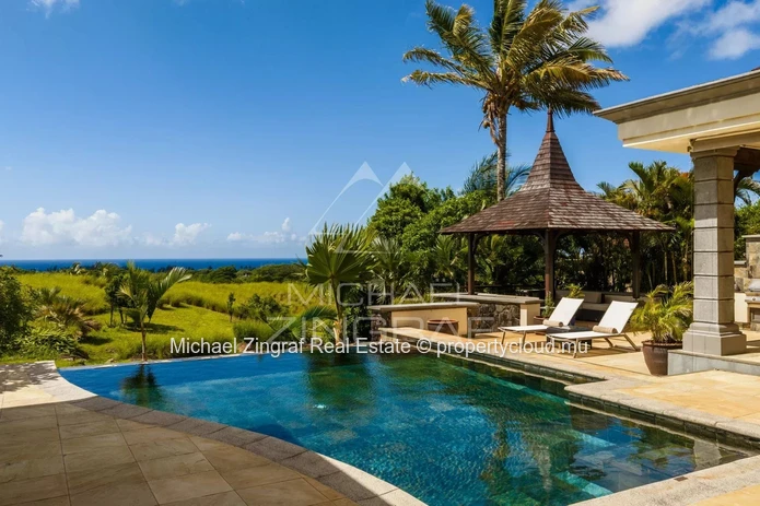 Ile Maurice - Villa vue mer sur Golf resort - Bel ombre