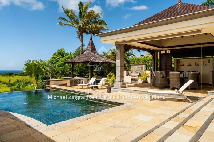Ile Maurice - Villa vue mer sur Golf resort - Bel ombre