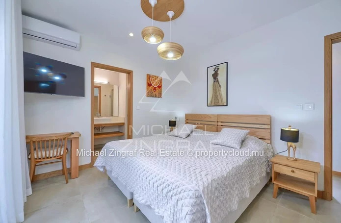 Villa de 4 chambres dans résidence sécurisée à Grand Baie