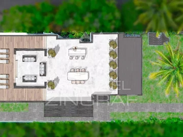 Penthouse de 4 Chambres