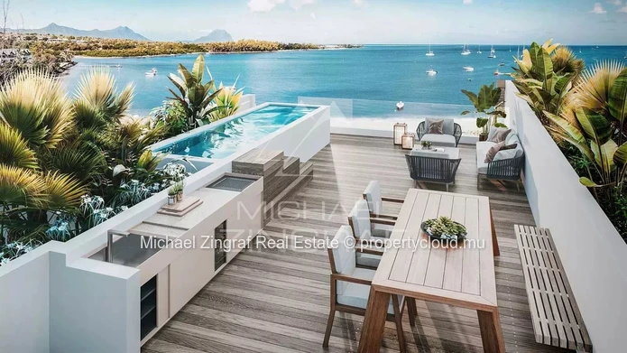 Ile Maurice - Appartement avec vue sur le Morne - Riviere Noire