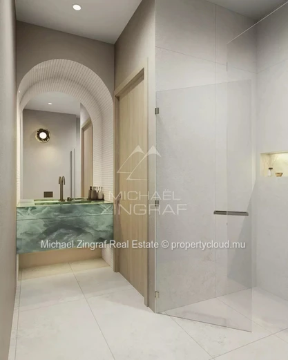 Appartement à quelques pas du lagon de Péreybère