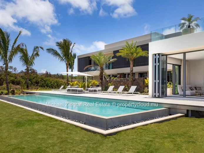 Ile Maurice - Villa contemporaine sur Golf - Beau Champ