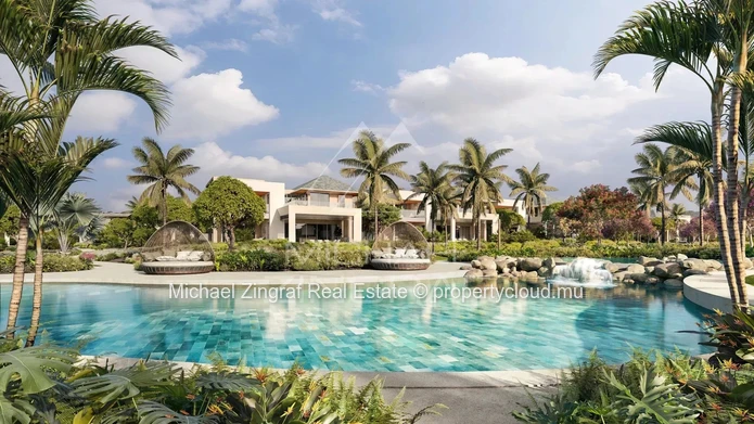 Villa Sur Golf Estate -4 chambres - Mont Choisy