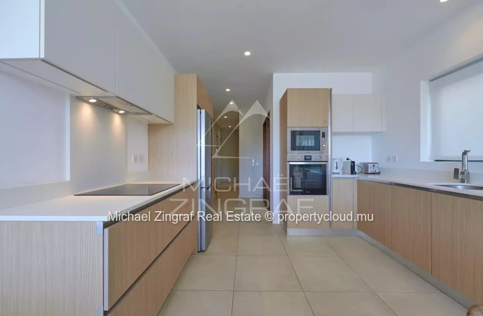 Appartement 3 chambres dans une résidence sécurisée à Pointe aux Canonniers