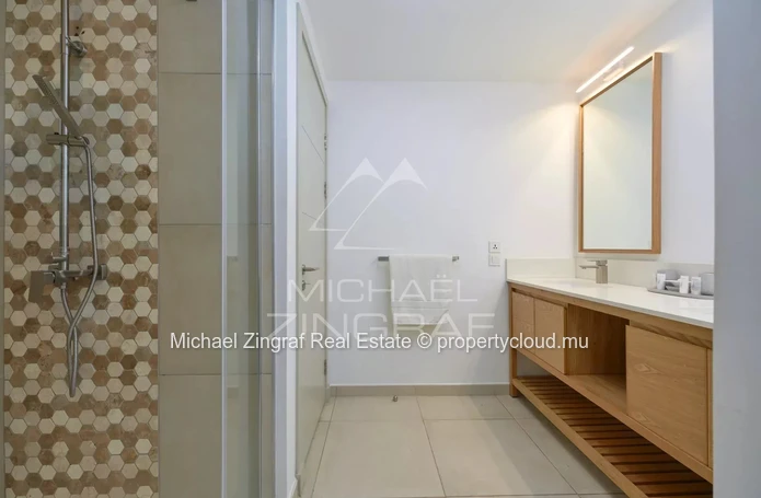 Appartement 3 chambres dans une résidence sécurisée à Pointe aux Canonniers