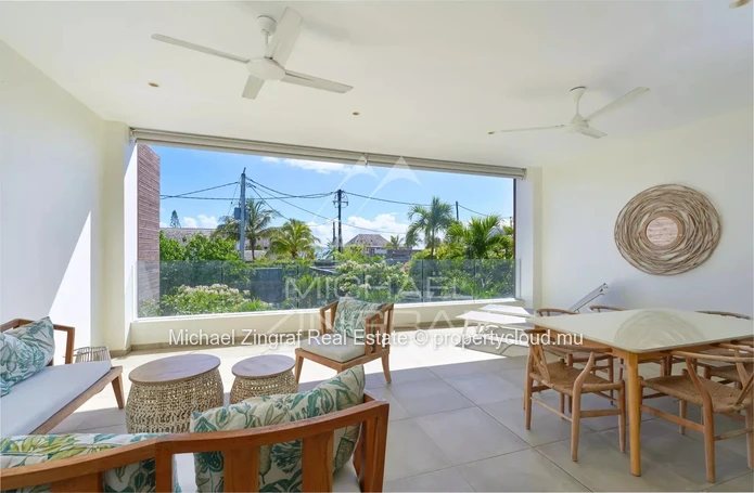 Appartement 3 chambres dans une résidence sécurisée à Pointe aux Canonniers