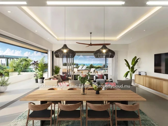 Ile Maurice - Mont Choisy - Penthouse 4 chambres avec vue panoramique