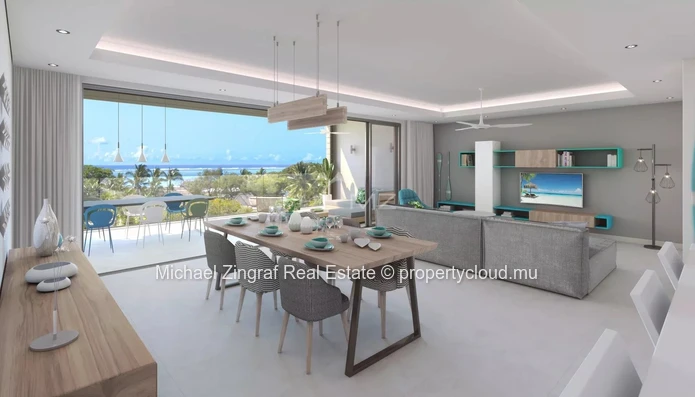 Appartement au rez-de-chaussée  - Grand Gaube