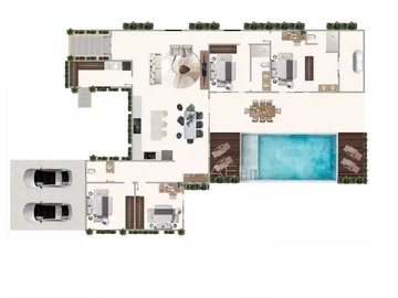 Villa de 4 Chambres