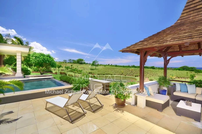 Ile Maurice - Villa vue mer sur Golf resort - Bel ombre