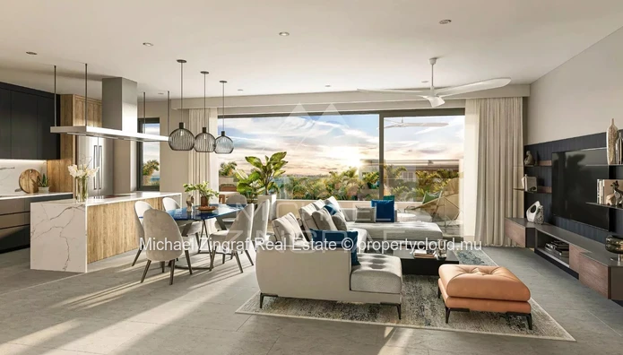 Ile Maurice - Mont Choisy - Penthouse 3 chambres avec vue panoramique