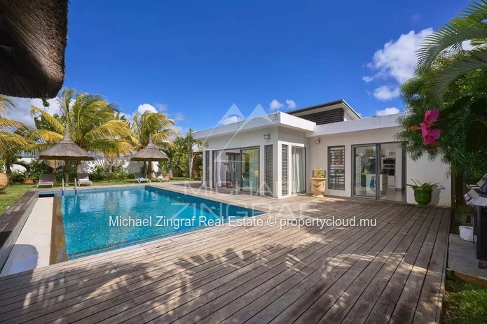 Villa dans résidence sécurisée à Grand Baie