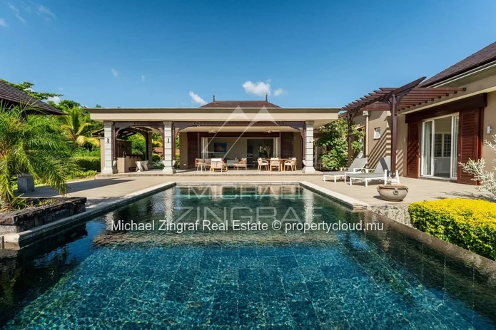 Île Maurice – Villa de plain-pied avec vue mer – Bel Ombre