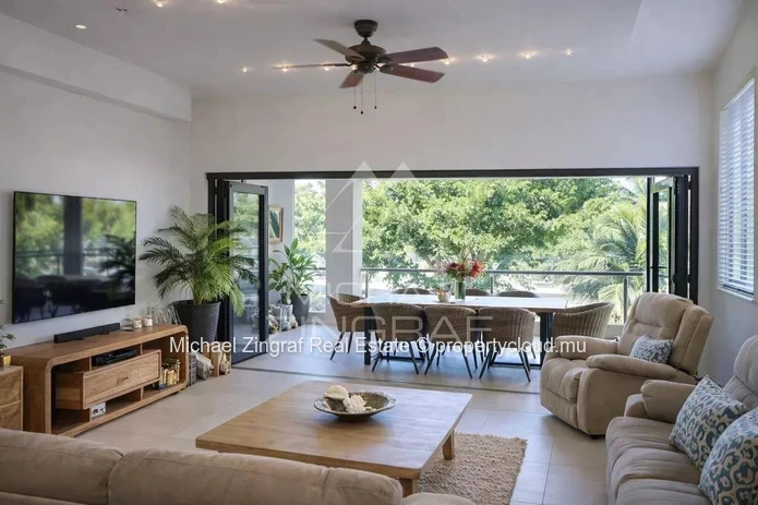 Penthouse d’exception de 4 chambres avec vue mer à Tamarin
