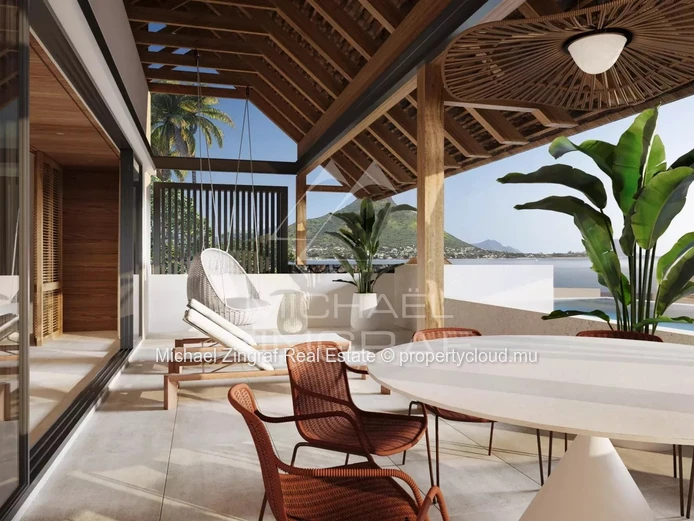 Penthouse in the heart of a prestigious 5-star resort.