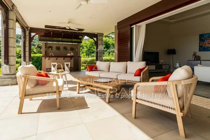 Île Maurice – Villa de plain-pied avec vue mer – Bel Ombre