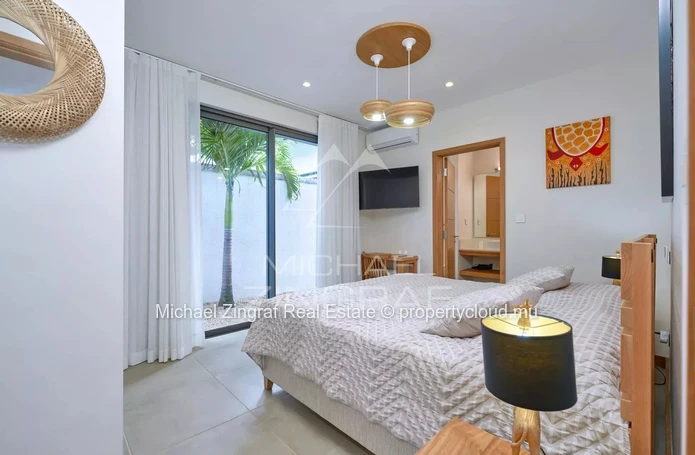 Villa de 4 chambres dans résidence sécurisée à Grand Baie