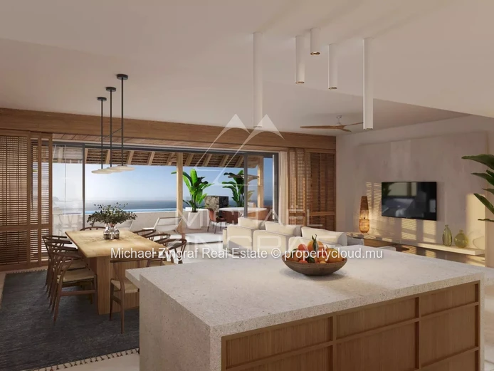 Penthouse in the heart of a prestigious 5-star resort.