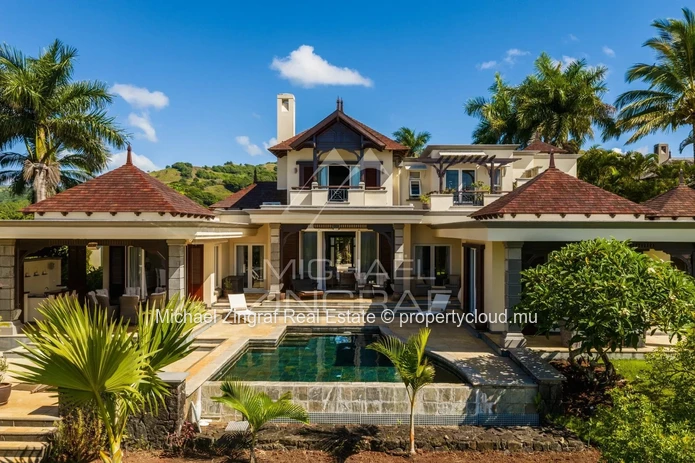 Ile Maurice - Villa vue mer sur Golf resort - Bel ombre