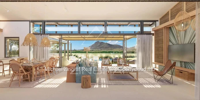 Ile Maurice - Villa sur golf - Riviere Noire