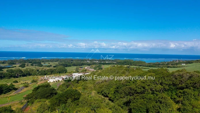 Ile Maurice - Terrain a bâtir, la plus prestigieuse vue de l'Ile - Bel Ombre