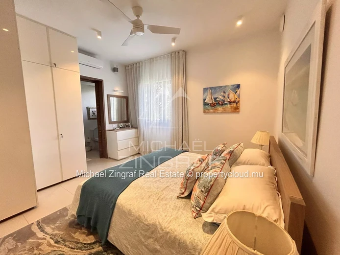Penthouse - accessibilité plage privée - à Pereybere