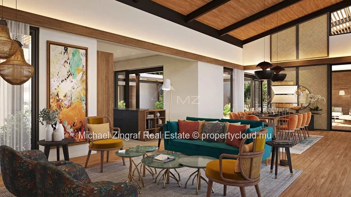 Ile Maurice - Villa sur golf - Riviere Noire