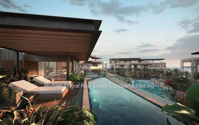 Ile Maurice - Mont Choisy - Penthouse 3 chambres avec vue panoramique