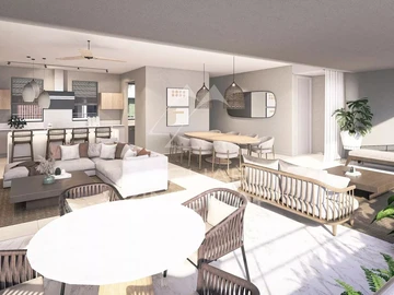 Penthouse de 3 Chambres