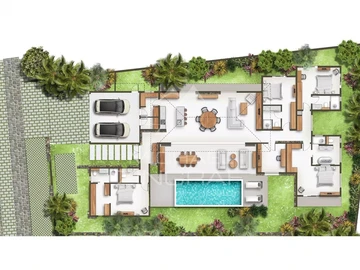 Villa de 4 Chambres