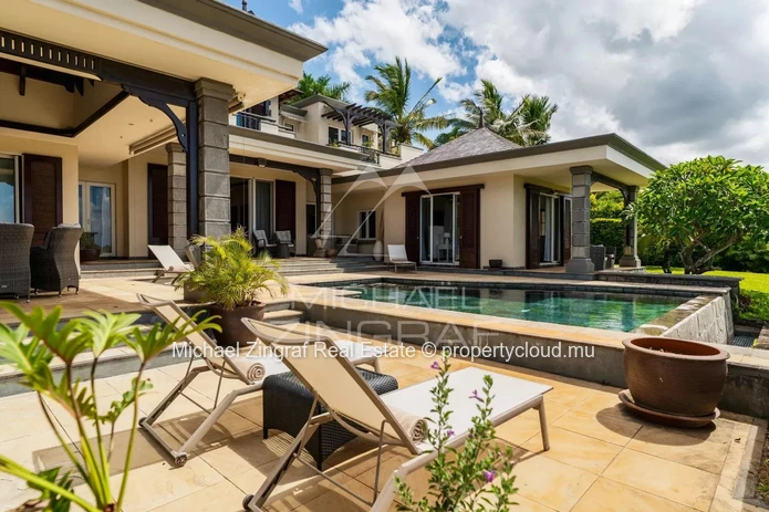 Ile Maurice - Villa vue mer sur Golf resort - Bel ombre