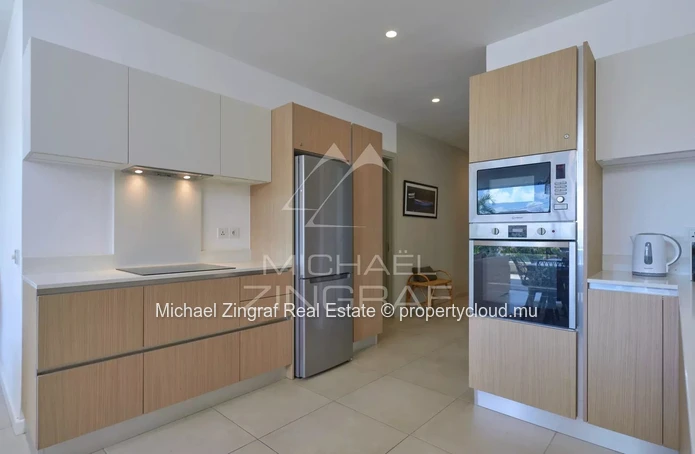 Appartement 3 chambres dans une résidence sécurisée à Pointe aux Canonniers