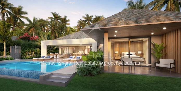 Villa Sur Golf Estate -4 chambres - Mont Choisy