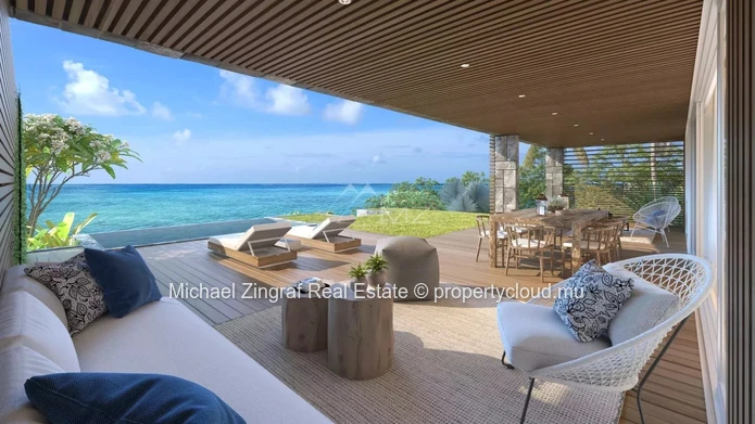 BALACLAVA: Penthouse pieds dans l'eau avec vue imprenable