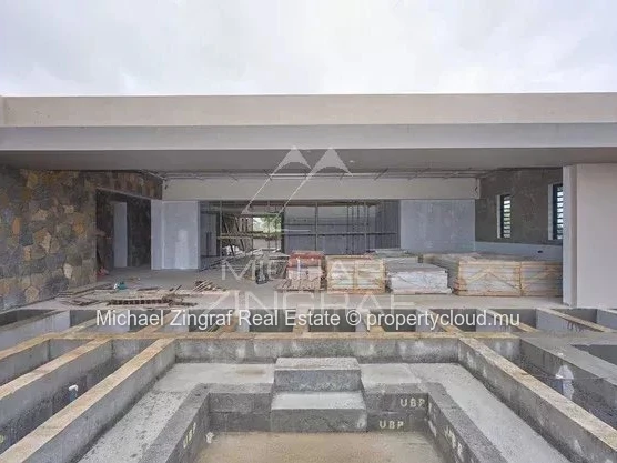 Île Maurice – Villa d’exception en cours de construction au cœur du golf de Mont Choisy