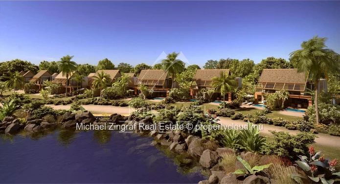 Vivre entre nature et lagon – Duplex d’exception à Pointe d’Esny Le Village