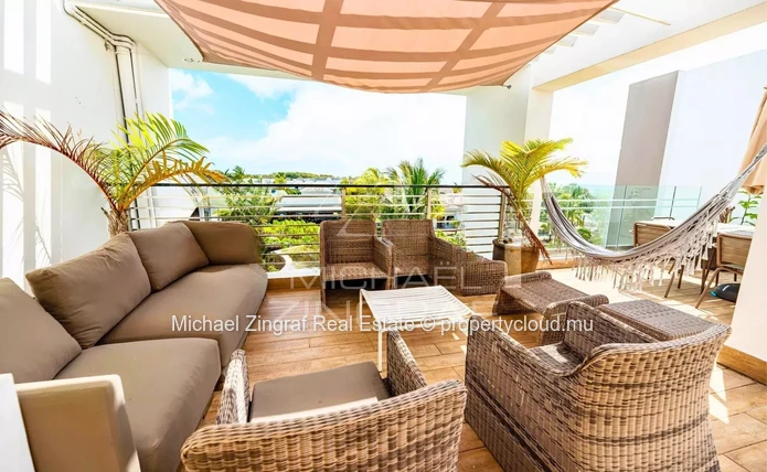 Ile Maurice - Maison jumelée 3 chambres avec vue sur mer